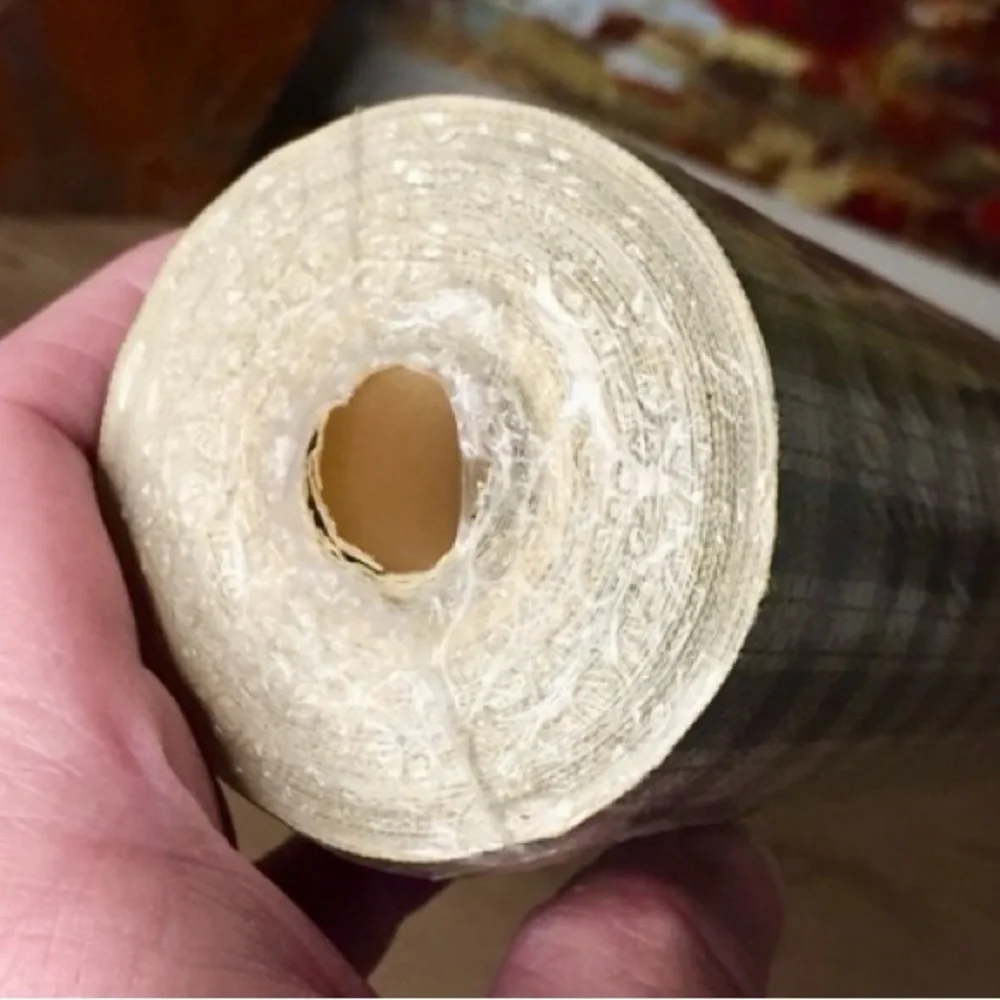 New Roll Of Plaid Design Vintage Wallpaper Taylor Wallcoverings Style 750-5046